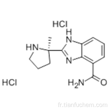 2 - [(2R) -2-méthylpyrrolidine-2-yl] -1H-benimidazole-4-carboxamide CAS 912444-00-9